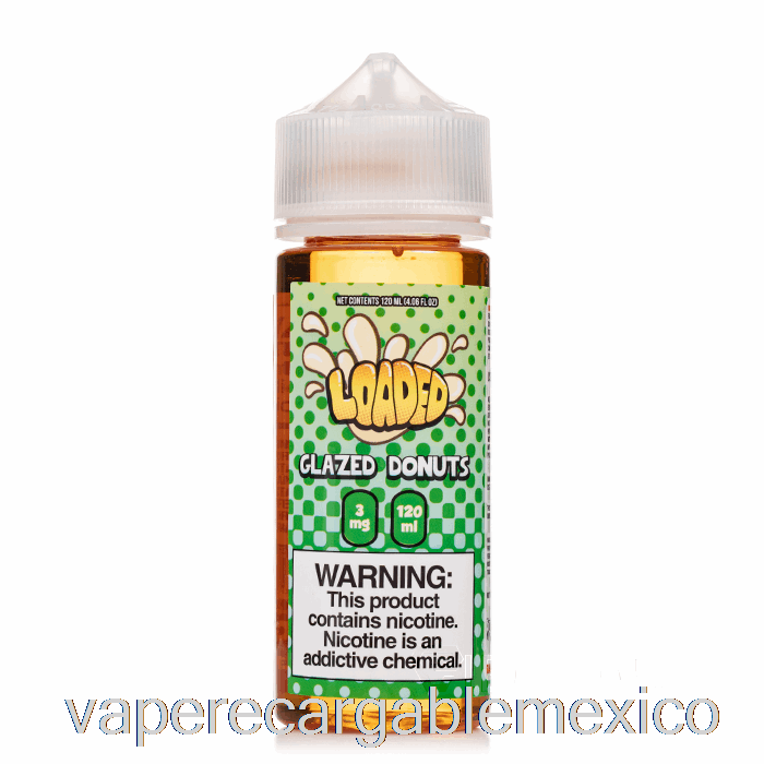 Donut Glaseado Recargable Vape - E-líquido Cargado - Despiadado - 120ml 6mg